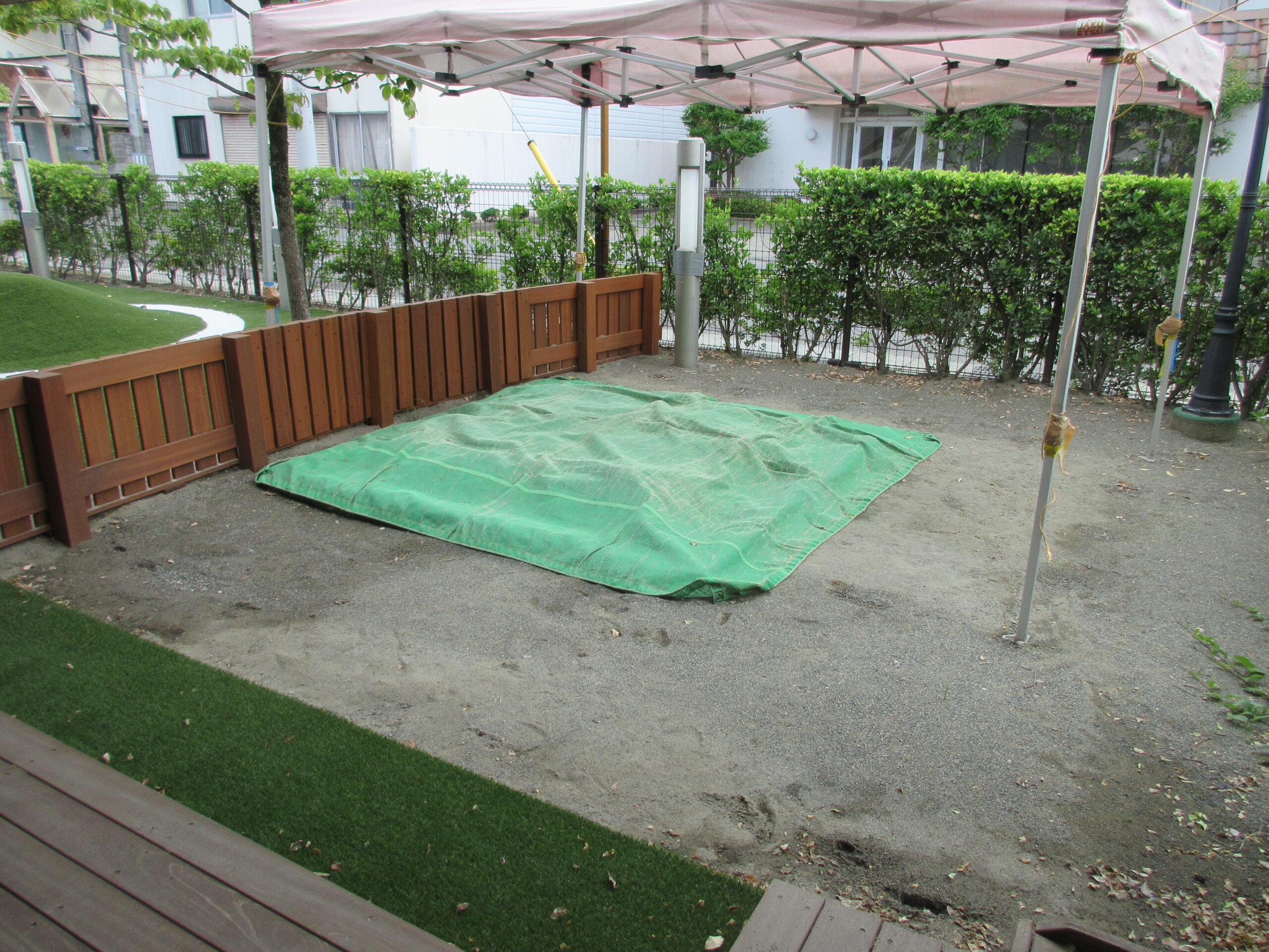 乳児用園庭が完成しました！！ | 【公式】のぞみ保育園 | 社会福祉法人